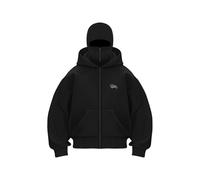 Ladies Long Jumpers Warm Jackets For Women 2024 Velvet Double Hat Unique Design Hooded Sweatshirt Autumn And Winter New Item For Men And Women Loose Sweatshirt Ladies Thick Warm Winter (Black, XXL)