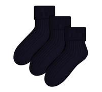 Ladies Luxury Warm Soft Lounge Sleep Socks | Steven | 3 Pairs Wool Bed Socks