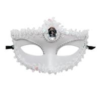 Ladies Mask Halloween Ball Eye Masks Elegant Half Face Carnival Masquerade Mask Electroplating Diamond Spray Paint Princess Masks for Festival Disco Cosplay Party Evening Prom Ball
