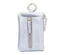 Ladies Men's Mini Key Wallet Multifunctional Zipper Coin Purse(Black-Soul Eater1)