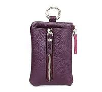 Ladies Men's Mini Key Wallet Multifunctional Zipper Coin Purse, C, As the picture shows