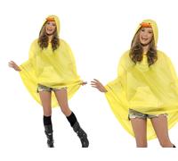Ladies Mens Unisex Animal Ponchos Showerproof Festival Adult Fancy Dress