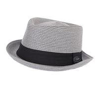 LADIES/MENS UNISEX PORK PIE TRILBY HAT (57, DARK GREY)