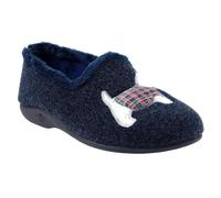 Ladies Monique Scottie Slipper Blue 5 Blue