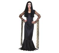 Ladies Morticia Addams Costume The Addams Family Adult Halloween Fancy Dress