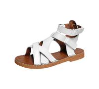 Ladies Mules Comfortable Womens Casual Sandals Open Toe Design Perfect for Spring and Summer Easy Pair with Jeans Mid Heel for All Day Comfort, White, 9 UK