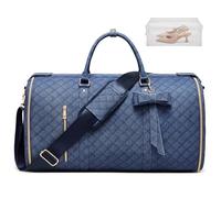Ladies Navy Blue Travel Garment Bag