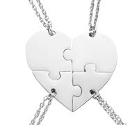 Ladies Necklace Circle Necklace for Women Create Handmade Jewelry: DIY Family Name Multi Petal Stitching Heart Necklace With Profound Meaning Womens Necklaces Fashion Heart Initial Necklace