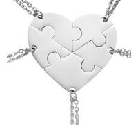 Ladies Necklace Circle Necklace for Women Create Handmade Jewelry: DIY Family Name Multi Petal Stitching Heart Necklace With Profound Meaning Womens Necklaces Fashion Heart Initial Necklace