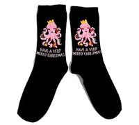 Ladies Octopus Marine Biology Steampunk Xmas Socks 4-8 UK / 37-42 Eur / 6-10 US