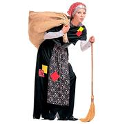 Ladies Old Witch Costume Large UK 14-16 for Halloween Fancy Dress