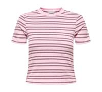 Ladies - Onllupe Stripe T-Shirt, short Sleeve, Crew Neck, Slim Fit, Stripes