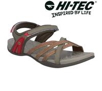 Hi-Tec Savanna II Sandal Lt Taupe/Olive/Sunset Coral UK 4UK 4Lt Taupe/Olive/Sunset Coral Hiking Shoes & Boots Women's/Ladies Breathable