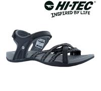 Ladies Open Toe Sandals Hi-Tec Walking Strappy Lightweight Durable Summer Shoes