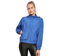 Urban Classics - Ladies Oversized Shiny Crinkle Nylon Sporty Blue - Jacket - blue - XS - Shell: 100% Nylon; Lining: 100% Polyester XS