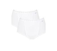 Sloggi Women's Control Maxi Briefs – 2-Pack Cotton – White – Size 22