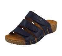 Padders Ladies Padders Casual Mules With Adjustable Straps Atlanta - Navy - UK 5