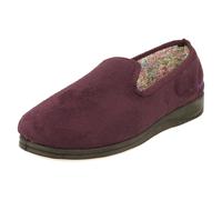 Ladies Padders Micro Suede Slippers Wide Fit - Repose