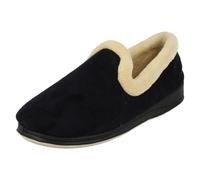 Women's Padders REPOSE Womens (EE Fit) Full Slippers Navy - Size: 3