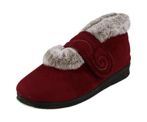 Ladies Padders Wide Fitting Mary Jane Style Slippers Hush