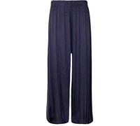 Ladies Palazzo Wide Leg Flared Elasticated Stretch Plus Size Plain Trousers Sizes 8-26 Womens Casual Trouser