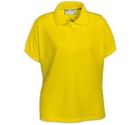 Ladies Panthouse Polo Neck Shirt Fitted Plain Basic Casual T-Shirt Top Gold 20