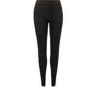 Ladies Plus Size Jeggings Womens Full Length Ankle Elasticated Leggings Black Denim 16