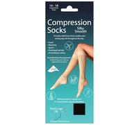 Ladies Pretty Legs Silky Smooth Compression Socks DJ4S Black