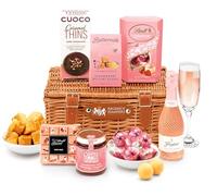 Ladies Prosecco Gift Hamper - Romantic Gift Set for Her with Italian Sparkling Rosé, Strawberries & Cream Truffles, Champagne Conserve - Anniversary & Valentine's Day Presents, from Regency Hampers