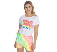 Ladies Pyjama Sets (Sizes 8-22) Plus Size PJ Tops & Bottoms Pink/Navy