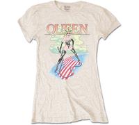 Ladies Queen Freddie Mercury Mistress Official T-Shirt Womens