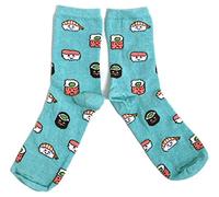 Ladies Raw Like Sushi Sashimi California Rolls Socks UK 4-8 Eur 37-42 USA 6-10