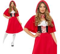 Smiffys Red Riding Hood Women's Fancy Dress Costume