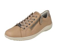 Ladies Remonte Casual Leather/Synthetic Lace Up Zip Casual Sheos "D1E03"