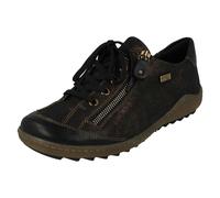 Remonte Women's R1402 Low-Top Sneakers, Black, 5 UK