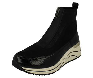 Ladies Remonte D0T71 Casual Extra Wide Ankle Boots