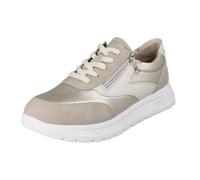 Ladies Remonte Extra Wide Light Sole Vegan Trainers With Side Zip D2V02