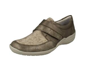 Ladies Remonte Hook And Loop Wide Fitting Shoes R7600