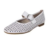 Ladies Remonte Leather Hook And Loop Mary Jane Style Shoes "D0K16"