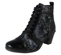 Ladies Remonte Metallic Heeled Boots D8797