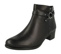 Ladies Remonte Ring Detailed Heeled Ankle Boot R5181