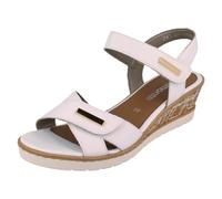 Ladies Remonte Sandals With Adjustable Straps And A Wedge Heel "R6266"