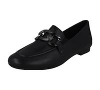 Ladies Remonte Soft Leather Loafers Removable Insoles Smart Office 'D0K09'