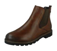 Ladies Remonte-Tex Water Resistant Leather Zip Up Casual Ankle Boots D2Q70