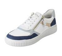 Remonte D3E05 Women's Low-Top Trainers, Loose Insole, White Combi 80., 40 EU Weit