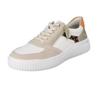 Remonte D3E05-81 Dalto Force Zip White Beige Womens Trainers