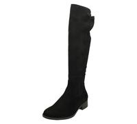 Ladies Remonte Zip Up Leather Long Boots With Removable Insoles "D3U70"
