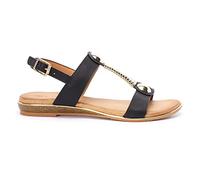 Ladies Renoir Black Sandal 5 UK Black