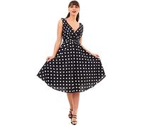 Ladies Retro Vinatge 1950's Rockabilly Party Swing Prom Marilyn Polka Dot Dress