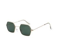 Ladies Retro Vintage Designer Party Sunglasses Women Men Classic Square Polarized Sunglasses Retro Trendy Sunnies Eyewear Small round 30mm (Dark Blue, One Size)